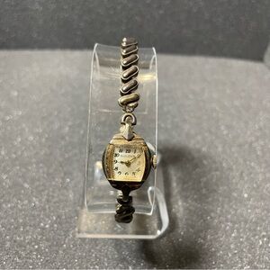 Vintage Ladies Bulova Mechanical Wind Up Watch 10K Rolled Gold Working